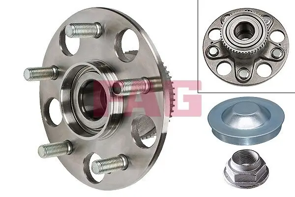 Radlagersatz Hinterachse Schaeffler FAG 713 6179 60