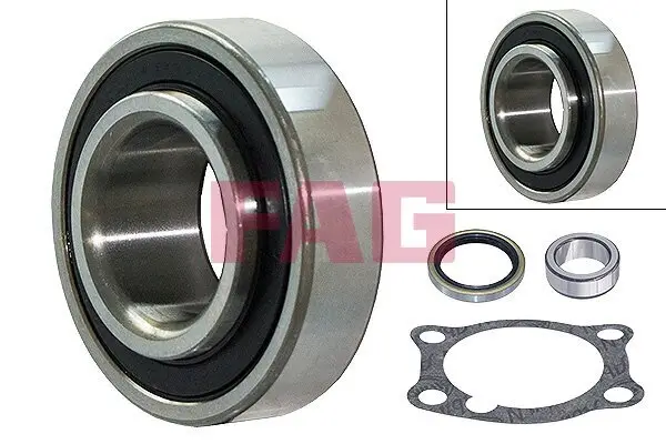 Radlagersatz Hinterachse Schaeffler FAG 713 6182 00