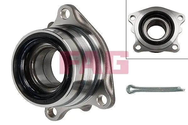 Radlagersatz Hinterachse Schaeffler FAG 713 6184 20