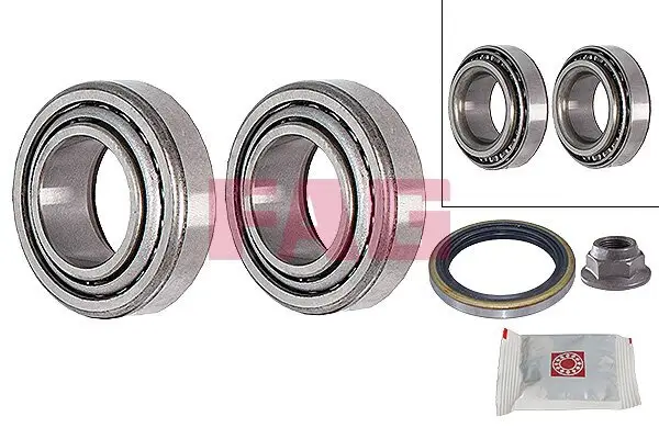 Radlagersatz Hinterachse Schaeffler FAG 713 6190 10