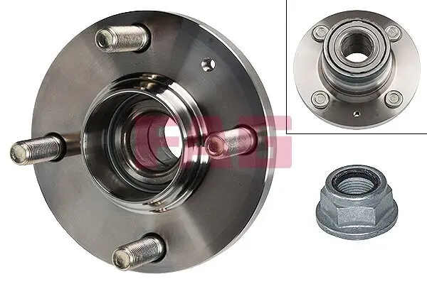 Radlagersatz Hinterachse Schaeffler FAG 713 6190 80