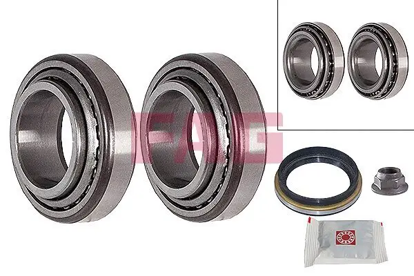Radlagersatz Hinterachse Schaeffler FAG 713 6192 50