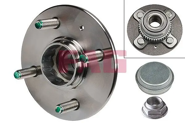 Radlagersatz Hinterachse Schaeffler FAG 713 6194 60
