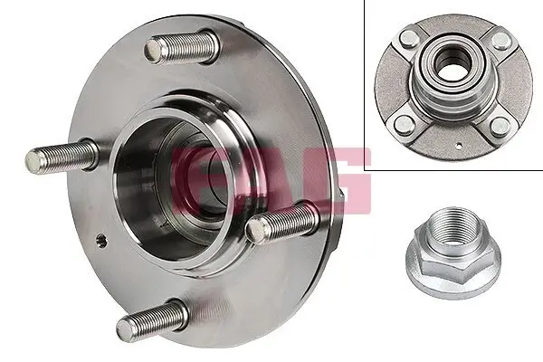 Radlagersatz Hinterachse Schaeffler FAG 713 6194 80