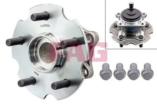 Radlagersatz Hinterachse Schaeffler FAG 713 6211 20 Bild Radlagersatz Hinterachse Schaeffler FAG 713 6211 20