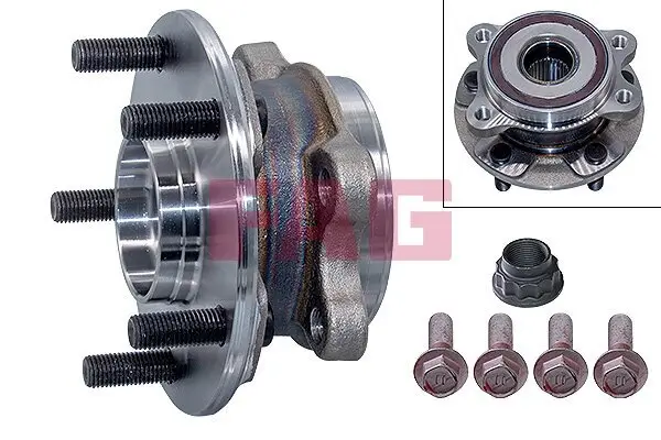 Radlagersatz Vorderachse Schaeffler FAG 713 6211 50