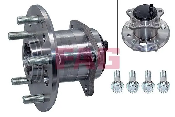 Radlagersatz Hinterachse links Schaeffler FAG 713 6213 00