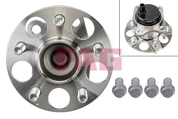 Radlagersatz Hinterachse Schaeffler FAG 713 6213 90
