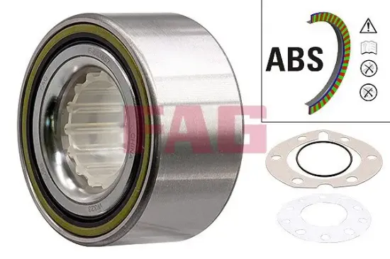Radlagersatz Hinterachse Schaeffler FAG 713 6214 40 Bild Radlagersatz Hinterachse Schaeffler FAG 713 6214 40