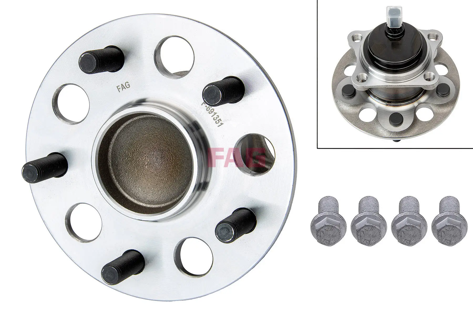 Radlagersatz Hinterachse Schaeffler FAG 713 6217 80