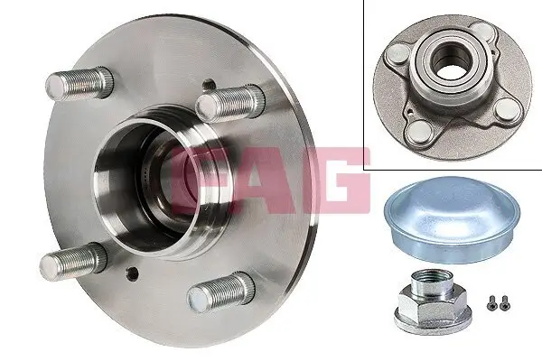 Radlagersatz Hinterachse Schaeffler FAG 713 6236 60