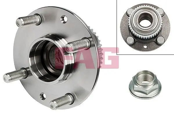 Radlagersatz Hinterachse Schaeffler FAG 713 6260 50