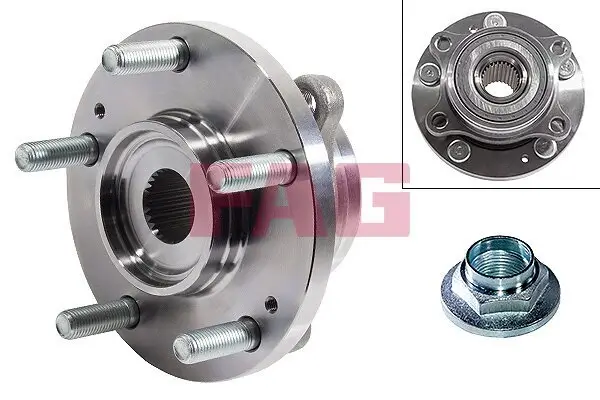 Radlagersatz Vorderachse Schaeffler FAG 713 6268 10