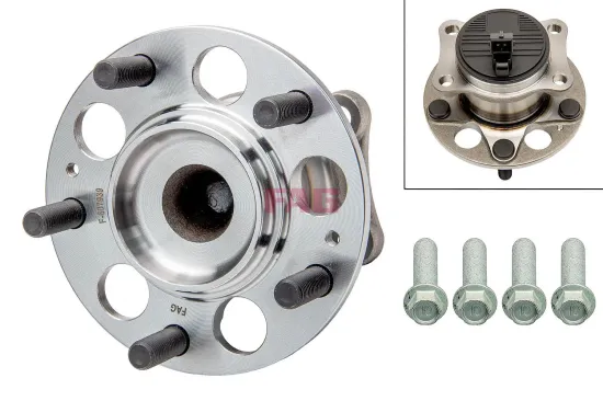 Radlagersatz Hinterachse Schaeffler FAG 713 6290 80 Bild Radlagersatz Hinterachse Schaeffler FAG 713 6290 80