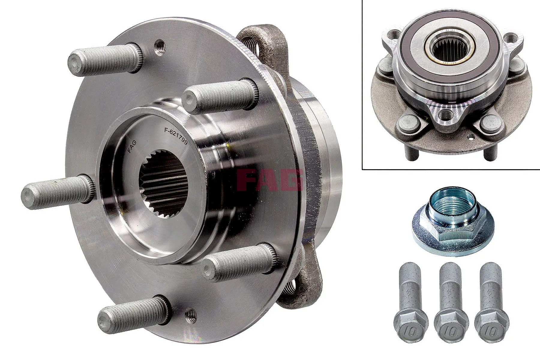 Radlagersatz Vorderachse Schaeffler FAG 713 6291 00