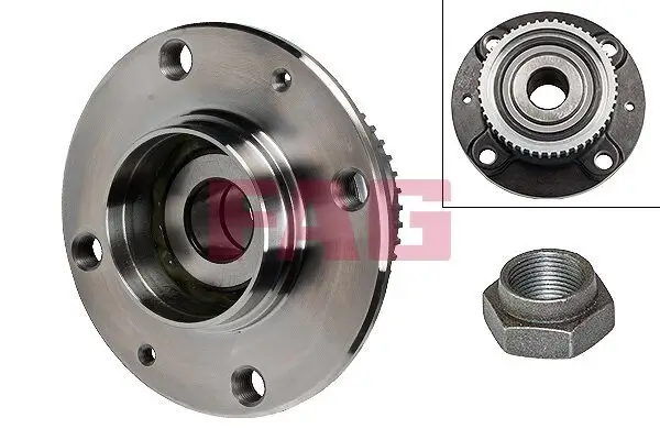 Radlagersatz Hinterachse Schaeffler FAG 713 6300 80