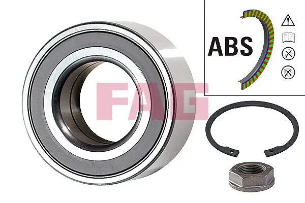 Radlagersatz Schaeffler FAG 713 6307 60