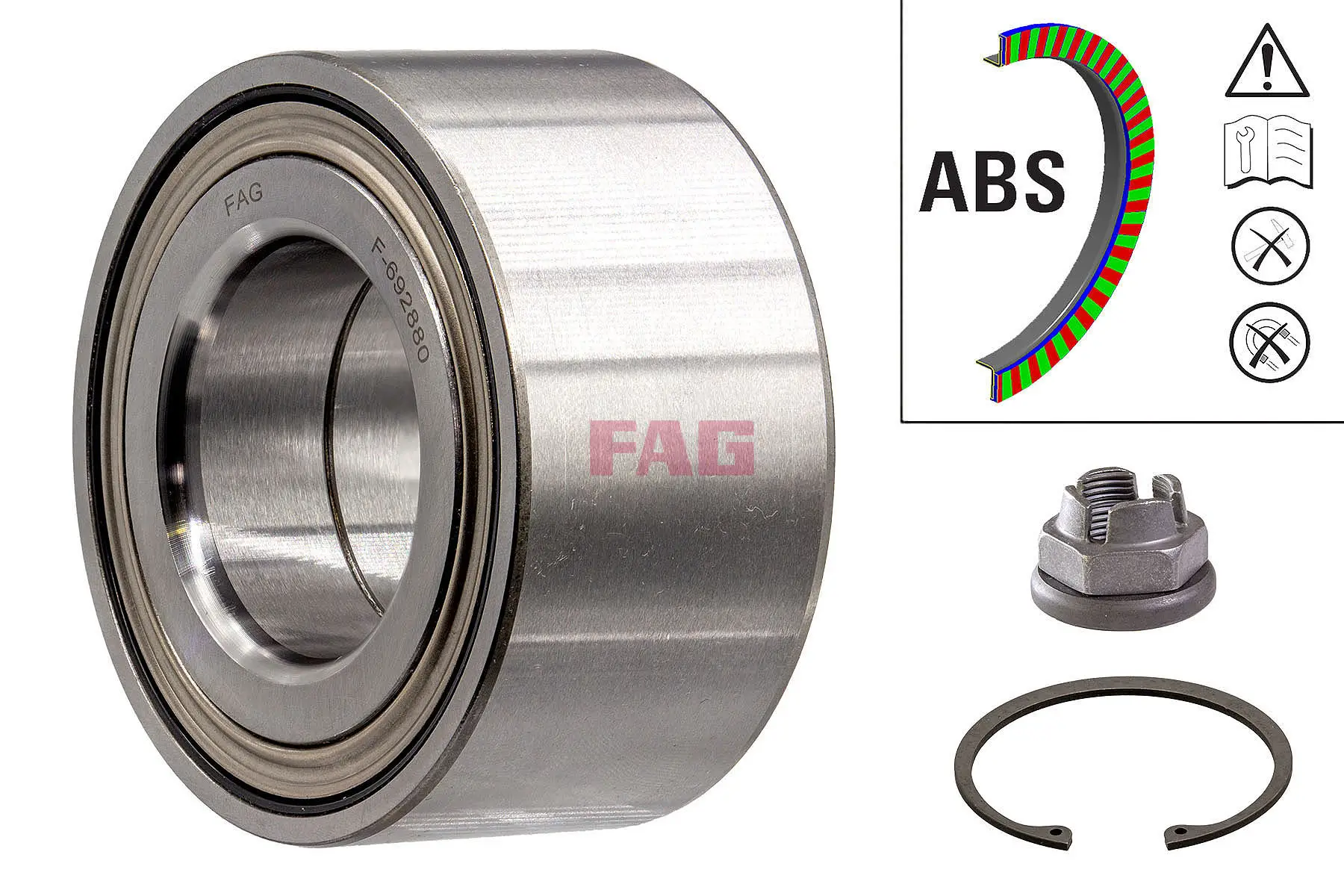 Radlagersatz Schaeffler FAG 713 6312 30