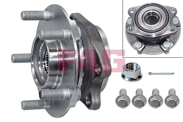 Radlagersatz Vorderachse Schaeffler FAG 713 6332 00
