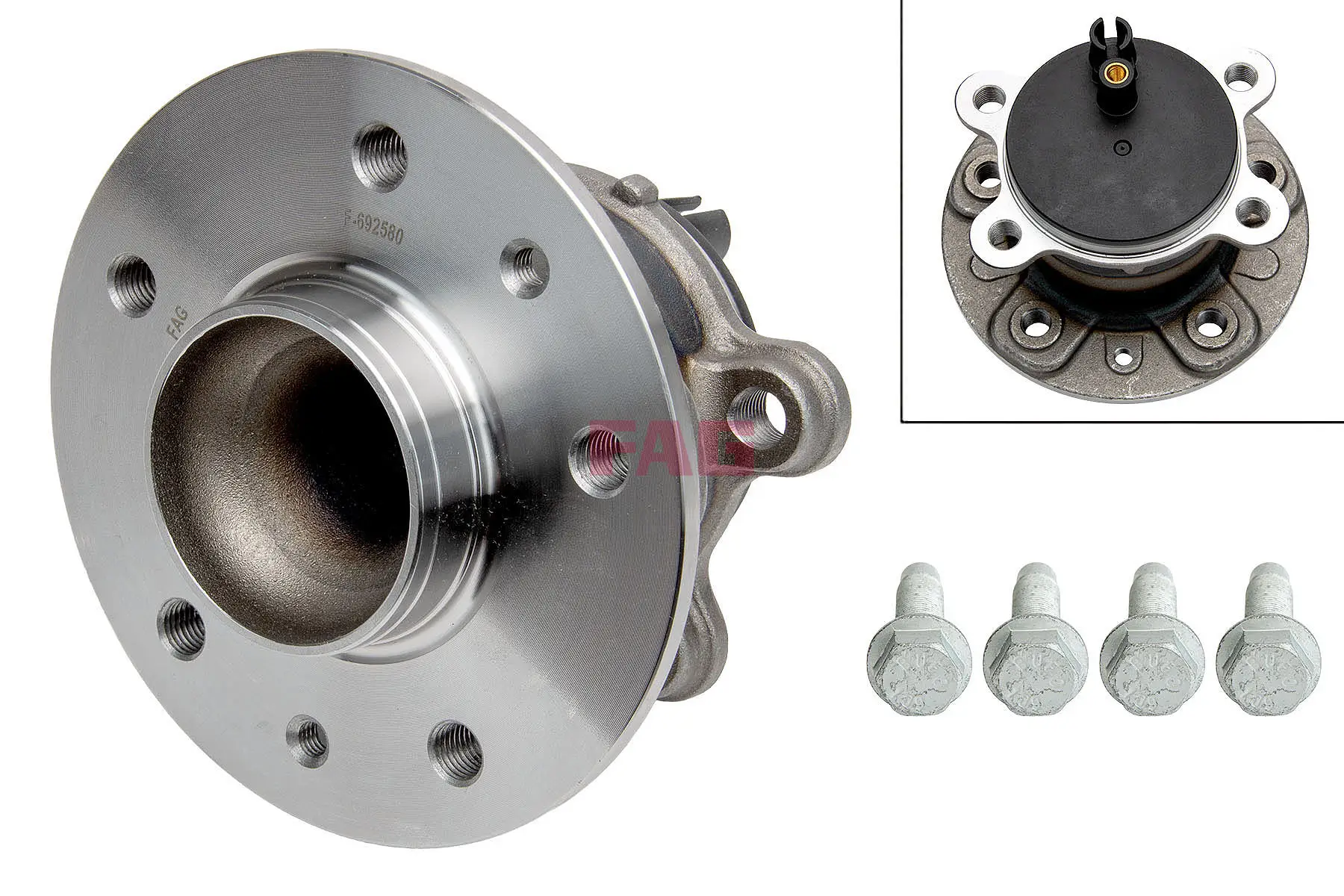 Radlagersatz Hinterachse Schaeffler FAG 713 6333 40