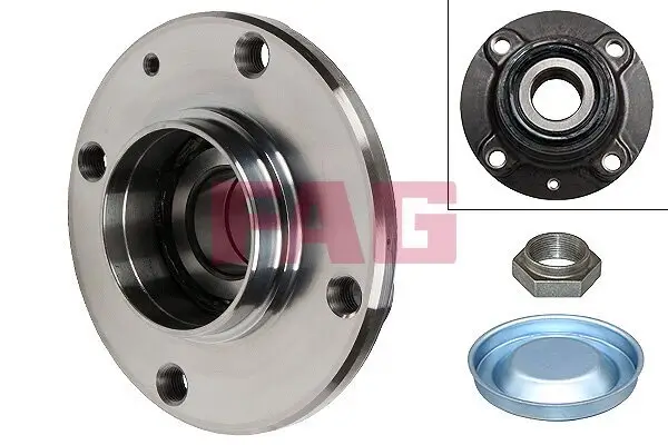 Radlagersatz Hinterachse Schaeffler FAG 713 6402 60