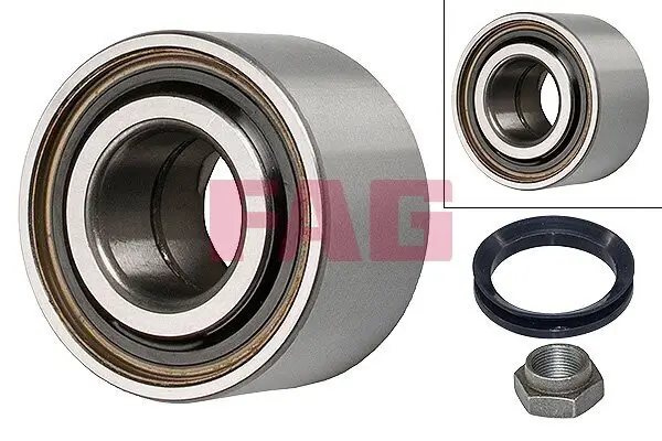 Radlagersatz Hinterachse Schaeffler FAG 713 6402 80