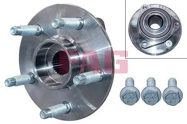 Radlagersatz Hinterachse Schaeffler FAG 713 6449 40