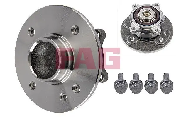 Radlagersatz Hinterachse Schaeffler FAG 713 6493 70