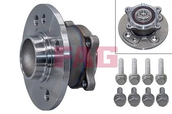 Radlagersatz Hinterachse Schaeffler FAG 713 6494 40
