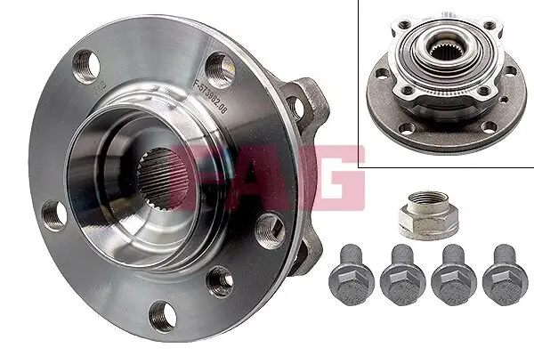 Radlagersatz Vorderachse Schaeffler FAG 713 6495 60