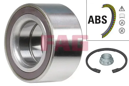 Radlagersatz Hinterachse Schaeffler FAG 713 6495 80 Bild Radlagersatz Hinterachse Schaeffler FAG 713 6495 80