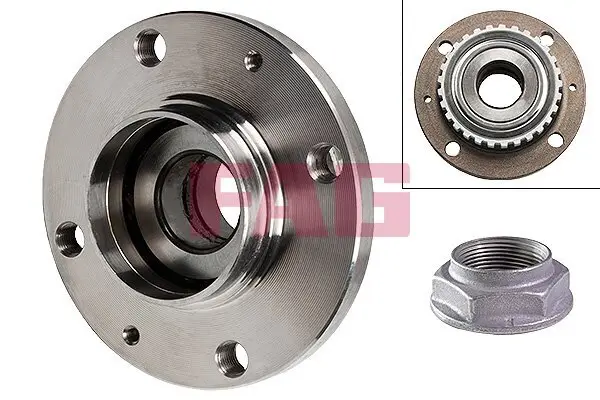 Radlagersatz Hinterachse Schaeffler FAG 713 6500 20