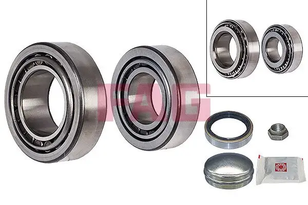 Radlagersatz Hinterachse Schaeffler FAG 713 6504 30
