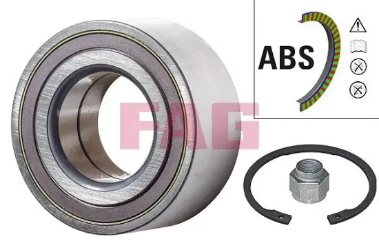 Radlagersatz Vorderachse Schaeffler FAG 713 6505 80 Bild Radlagersatz Vorderachse Schaeffler FAG 713 6505 80