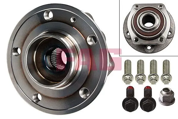 Radlagersatz Vorderachse Schaeffler FAG 713 6604 20