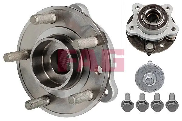 Radlagersatz Vorderachse Schaeffler FAG 713 6605 30