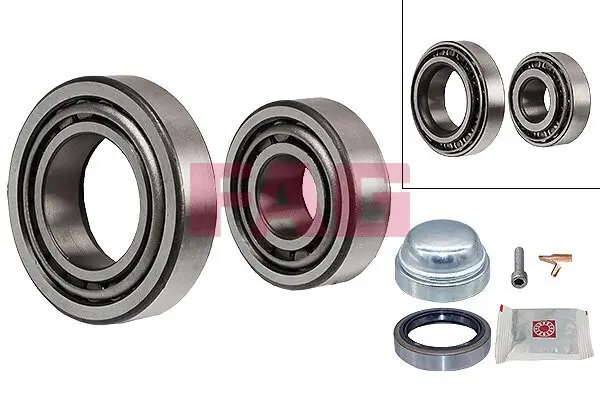 Radlagersatz Vorderachse Schaeffler FAG 713 6674 20