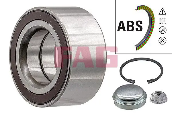 Radlagersatz Vorderachse Schaeffler FAG 713 6679 60