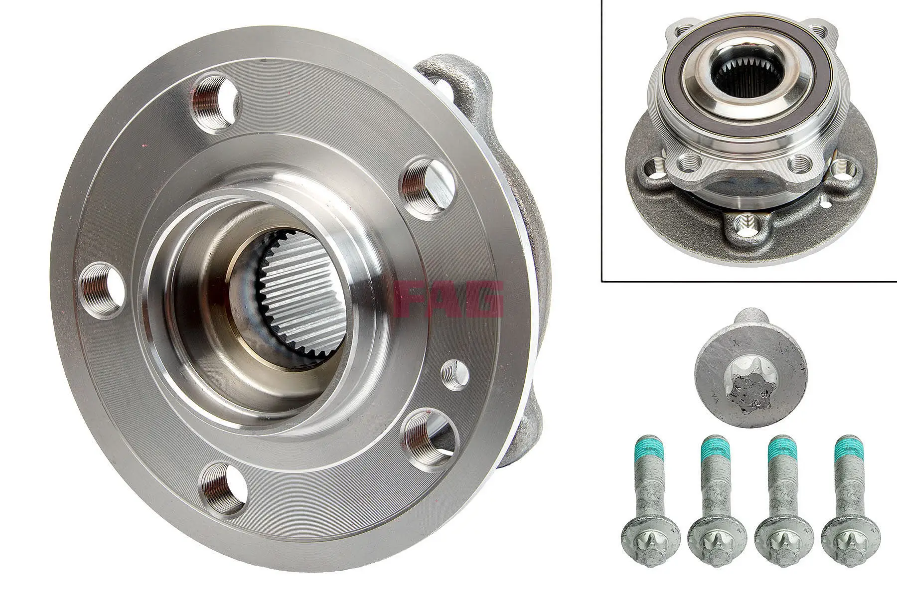 Radlagersatz Hinterachse Schaeffler FAG 713 6683 90