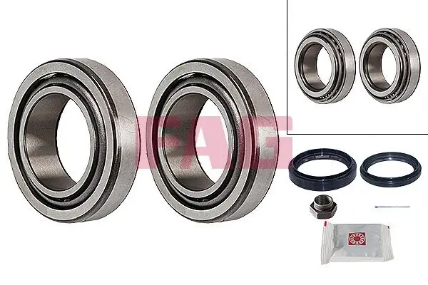 Radlagersatz Vorderachse Schaeffler FAG 713 6780 90