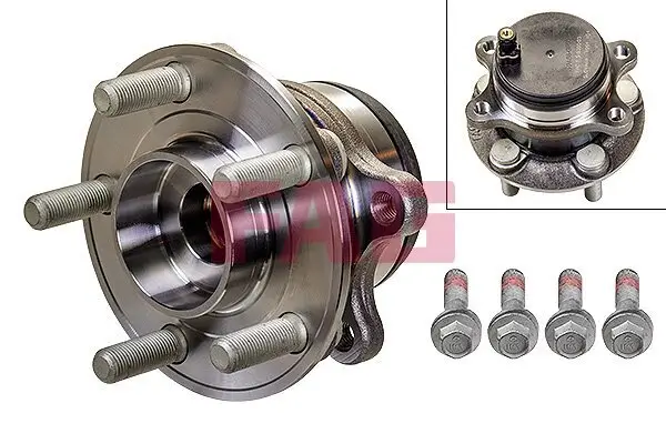 Radlagersatz Hinterachse Schaeffler FAG 713 6792 90