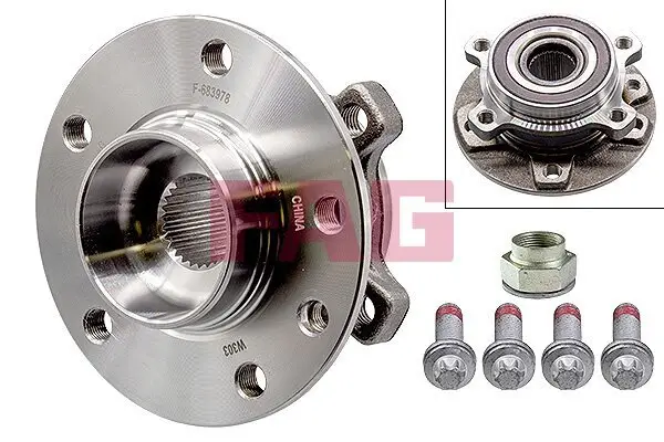 Radlagersatz Schaeffler FAG 713 6920 40