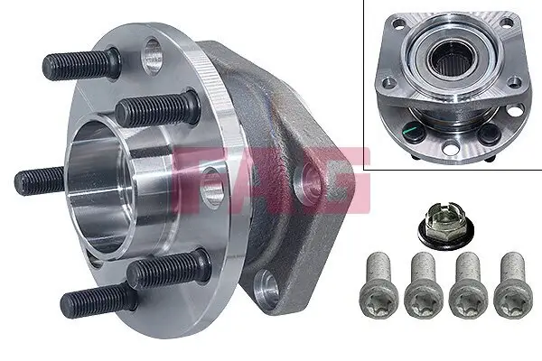 Radlagersatz Hinterachse Schaeffler FAG 713 6971 10