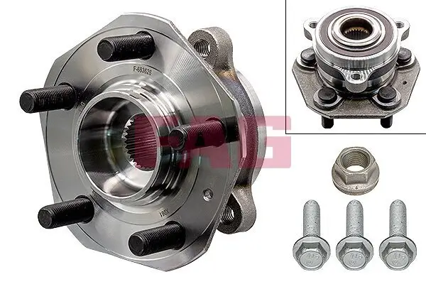 Radlagersatz Schaeffler FAG 713 6980 20
