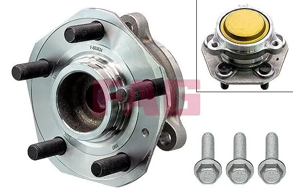 Radlagersatz Vorderachse Schaeffler FAG 713 6980 40