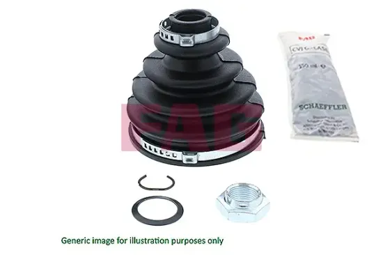 Faltenbalgsatz, Antriebswelle Schaeffler FAG 772 0379 30 Bild Faltenbalgsatz, Antriebswelle Schaeffler FAG 772 0379 30