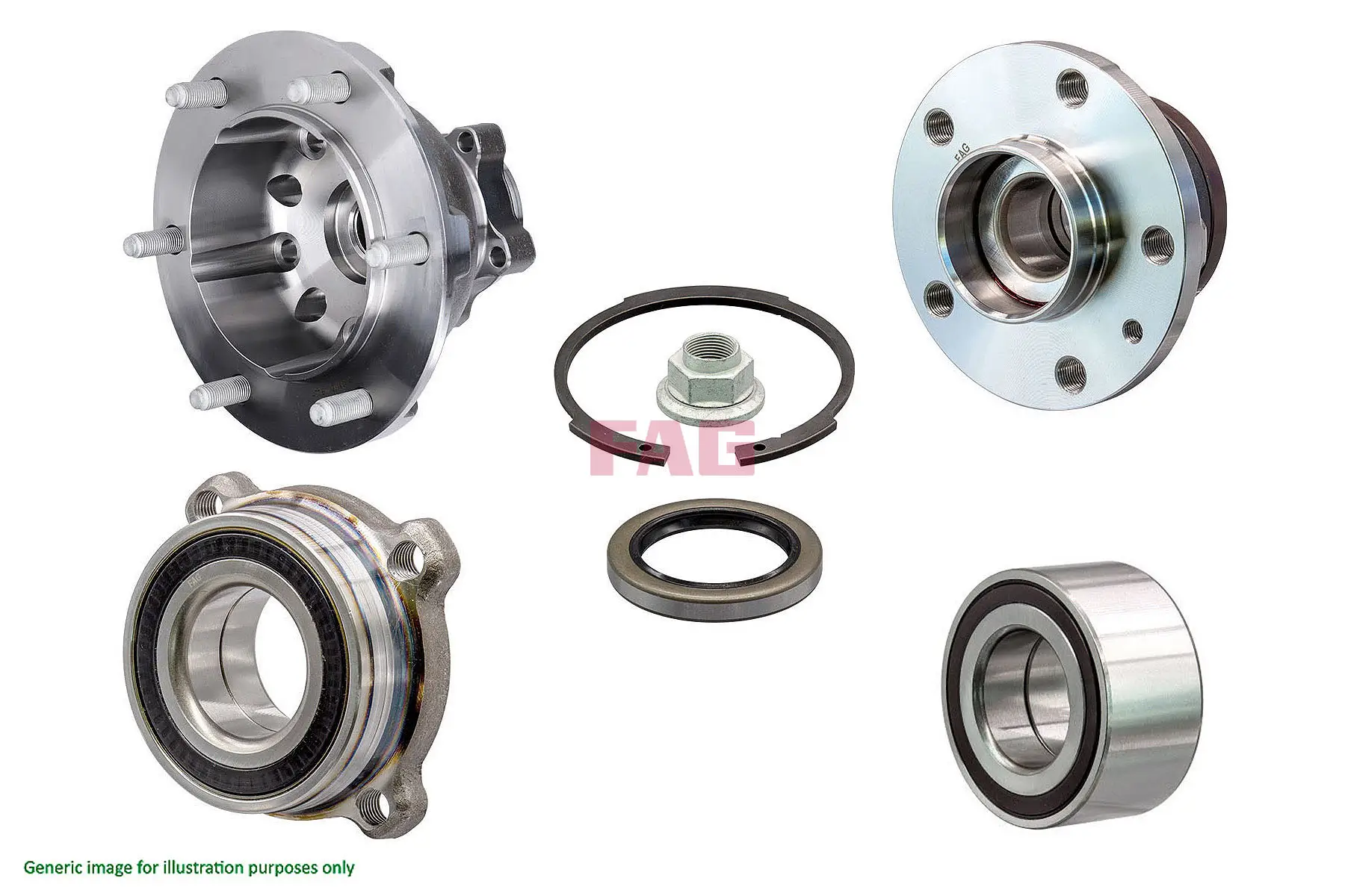 Radlagersatz Hinterachse Schaeffler FAG 713 6292 10