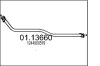Abgasrohr vorne MTS 01.13660