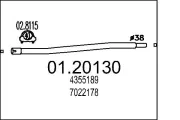 Abgasrohr vorne MTS 01.20130