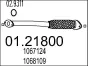 Abgasrohr vorne MTS 01.21800